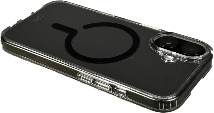LZEL iPhone 16 Mag Clear Fusion With New MagSafe | Black LZEL iPhone 16 Mag Clear Fusion With New MagSafe | Black